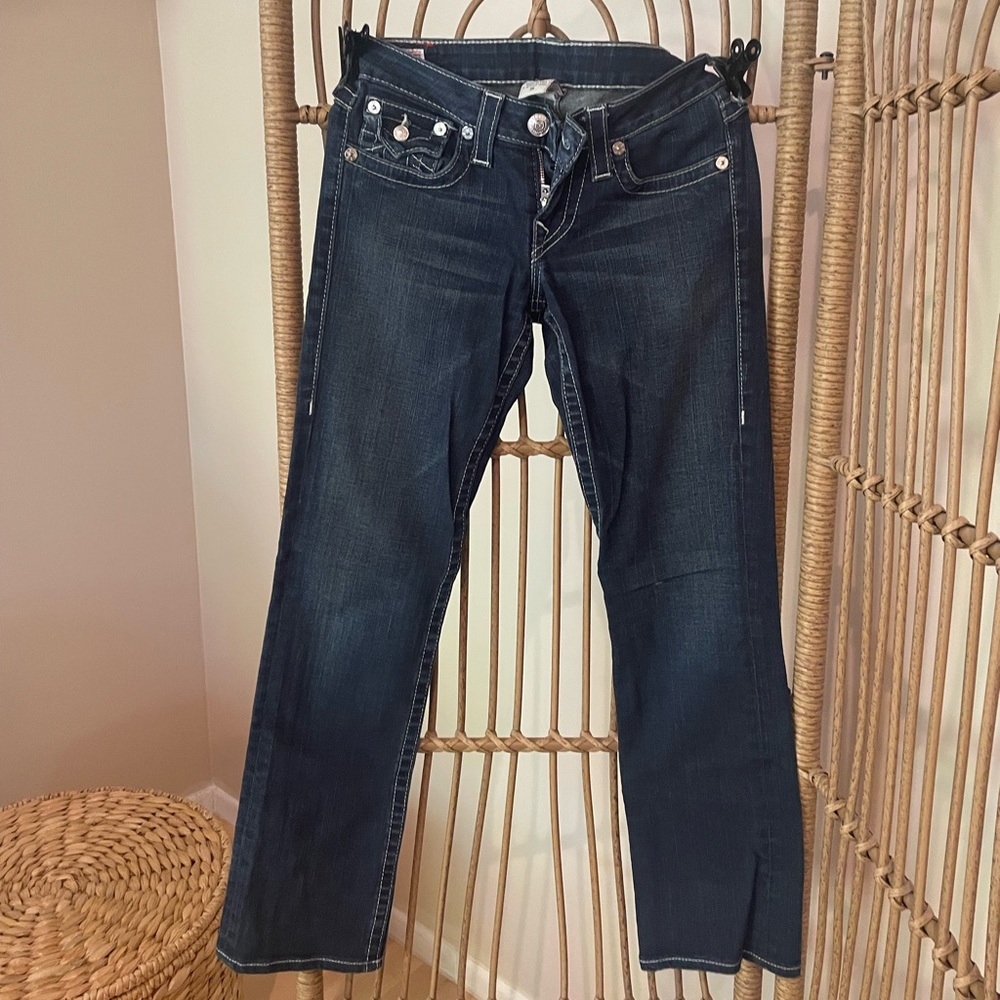 Straight Leg True Religion Jeans Size 28